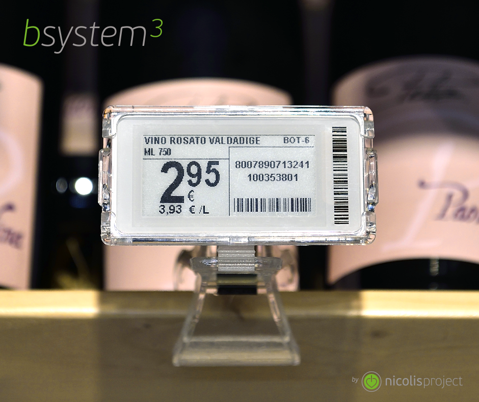 Nicolis Project | in-store digital communication ARIPINZ5_applic_1 Aripinz5, la pinza trasparente porta etichette.  