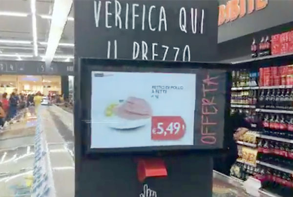 Nicolis Project | in-store digital communication Digital-signage-etichette-elettronica-crai News  