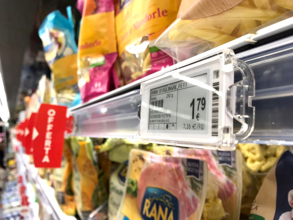 Nicolis Project | in-store digital communication etichette-elettroniche-ipercoop Il Gruppo AZ installa le etichette elettroniche interattive e bsystem3 nel nuovo Ipercoop di Reggio Calabria  