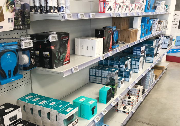 Nicolis Project | in-store digital communication etichette-elettroniche-brevi-2 Soluzioni digitali per il settore Elettronica di Consumo  