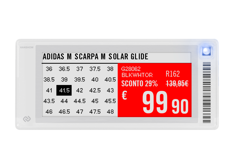 Nicolis Project | in-store digital communication layout_sport85 Sport ’85 rende lo shopping semplice e intuitivo grazie alle etichette elettroniche  