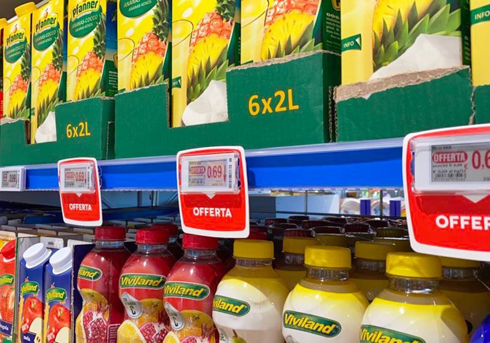 Nicolis Project | in-store digital communication nicolisproject-MD-Volla-7 I prezzi digitali danno un’impronta tecnologica al punto vendita MD di Volla  