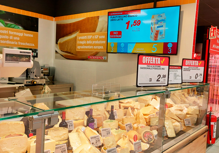 Nicolis Project | in-store digital communication interspar-modugno-3 Maiora sceglie le etichette elettroniche anche per l’Interspar di Modugno  