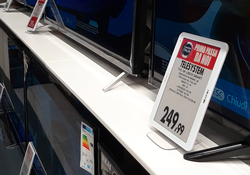 Nicolis Project | in-store digital communication np-expert-campania-7 Da Expert Trilogs le etichette digitali guidano i clienti nella scelta dell’elettrodomestico giusto  