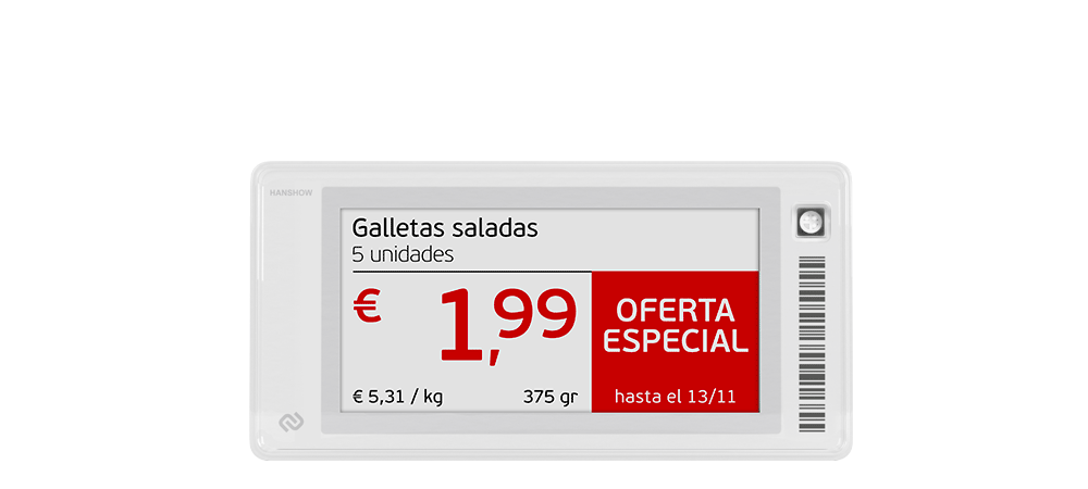 Nicolis Project etiqueta-electronica-M3_ES etichetta elettronica EPD M  