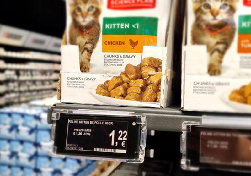 Nicolis Project | in-store digital communication News-Petshop-Giulius-Milano_3 Le etichette nebular nel più grande Petstore d'Europa: inaugurato il nuovo punto vendita Giulius a Milano  