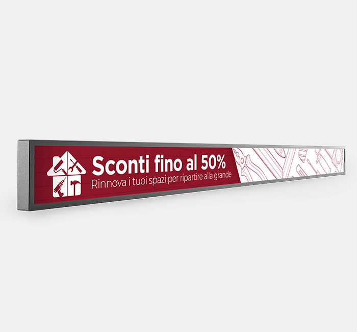 Nicolis Project | in-store digital communication bshelf-1 Portare il digital retail anche nel Brico: Nicolis Project arriva a Bricoday  