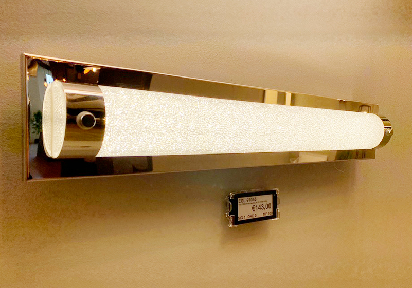 Nicolis Project | in-store digital communication np-News-Installazione-Luce-3 Expo Luce a Roma: una nuova luce al punto vendita grazie alle etichette elettroniche digitali  