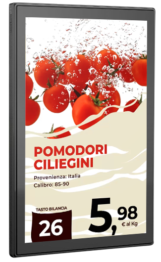 Nicolis Project | in-store digital communication lumina-2 Display lumina  