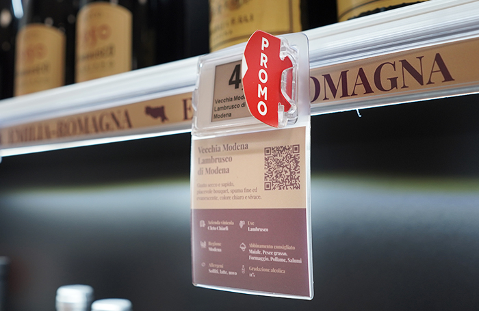 Nicolis Project | in-store digital communication bpaper Comunicazione a scaffale  