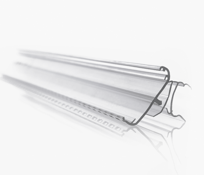 Nicolis Project | in-store digital communication rail-backrail Rail e sistemi di aggancio  